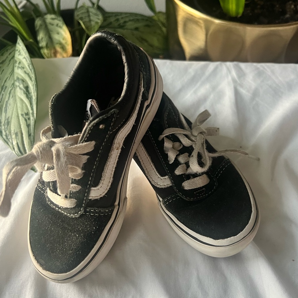 Kids Black Sneakers